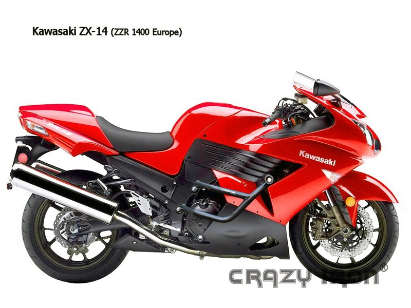 40701 — Дуги  Kawasaki CRAZY IRON